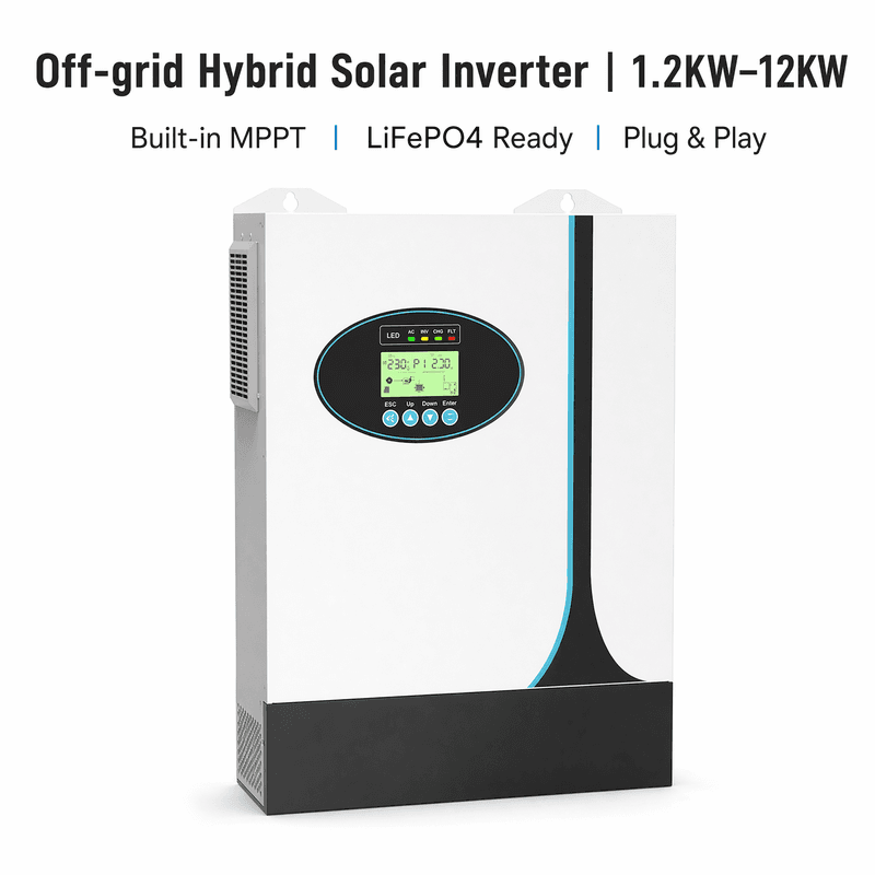 NKH オフグリッドハイブリッドソーラーインバーター 1.2~12kW - 1