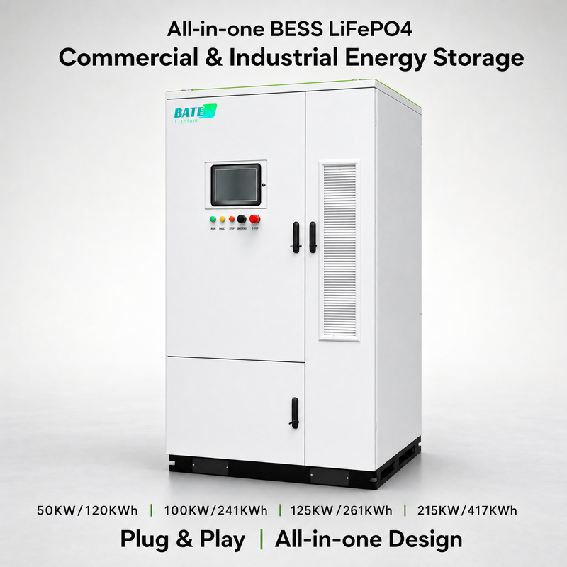 215kWh 産業用BESSコンテナ