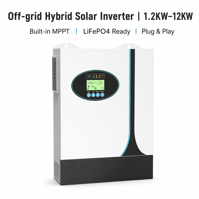 NKH オフグリッドハイブリッドソーラーインバーター 1.2~12kW