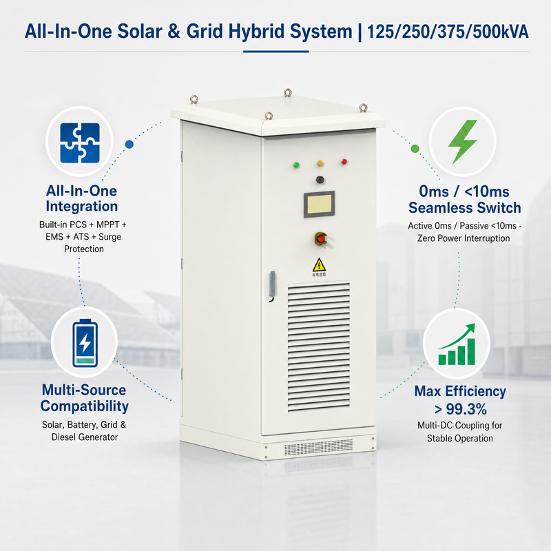 HAG2 オールインワンソーラーシステム 125~500kVA
