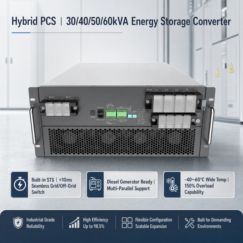 HCPS マイクログリッド蓄電変換器 100~125kW